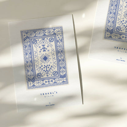 Travel's Kilim — Carte illustrée
