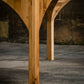 table bois massif artisanat francais mobilier artisanal