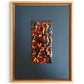 Tableau art moderne cotemporain resine oeuvre originale