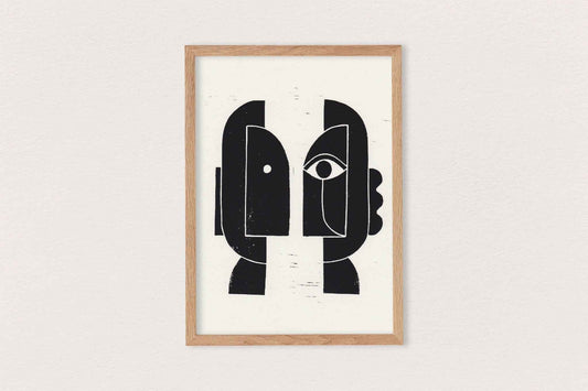 Linogravure - PREMIER REGARD