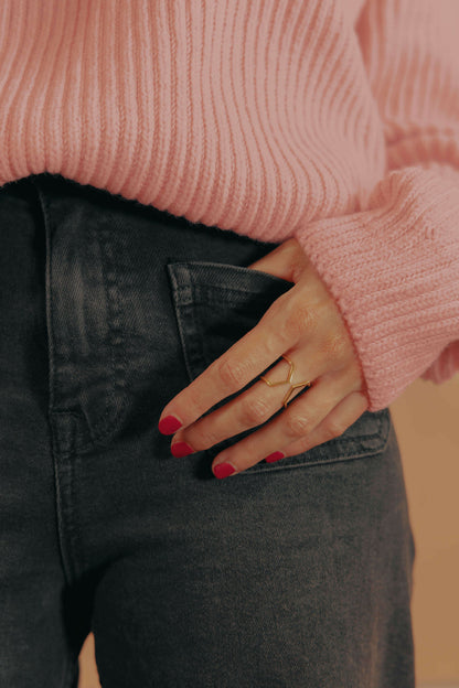 Bague Bijou d'oreille Dualité Large Vermeil