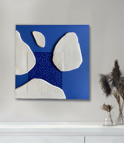 Tableau en relief - Empreintes 4