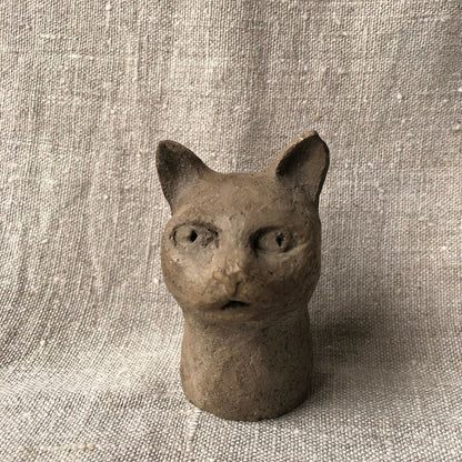 Clay Sculpture - Little Cat #2