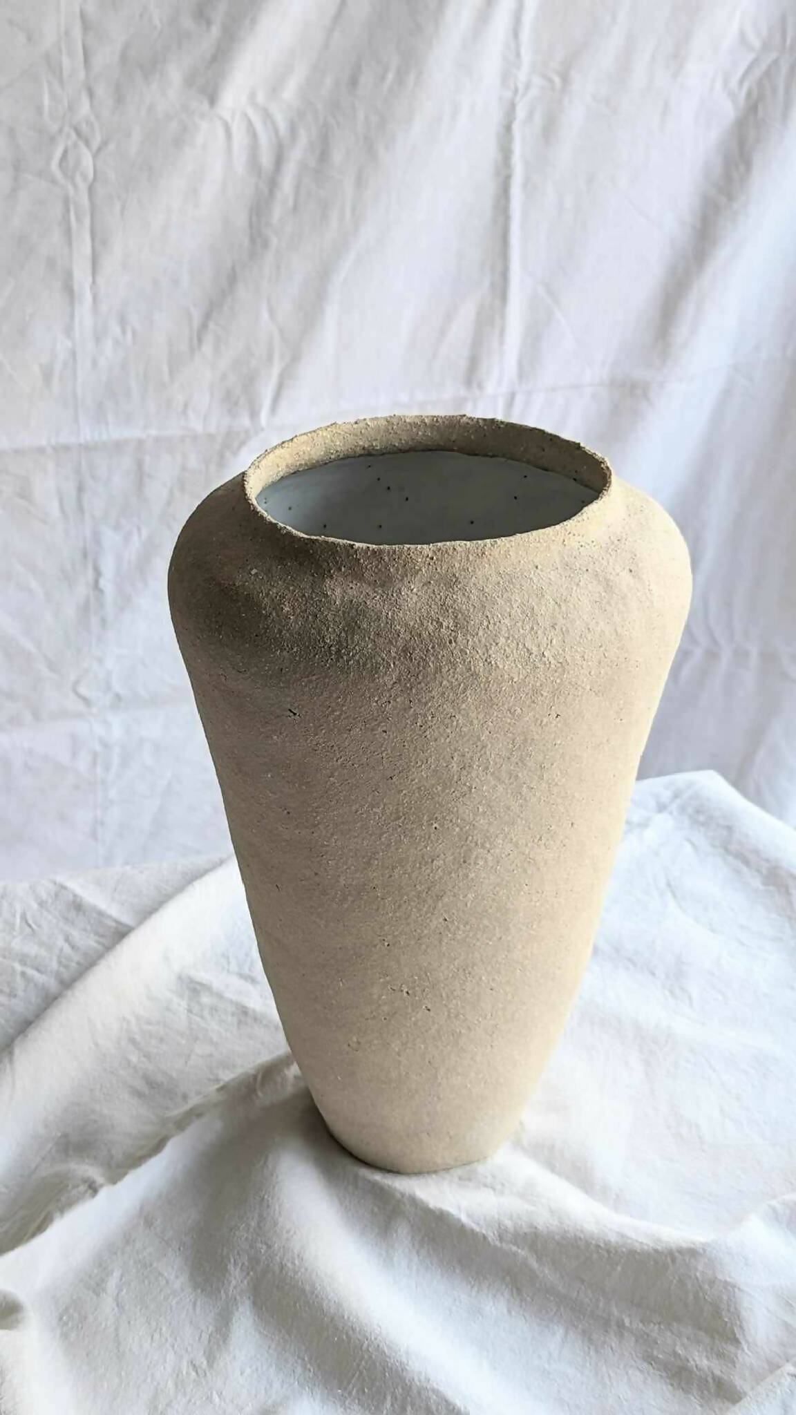Vase Areia17 ceramique artisanale fait main artisanat francais