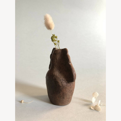 Vase ceramique argile artisanale fait main