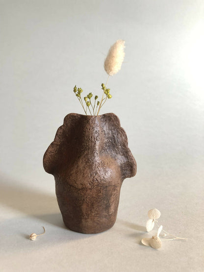 Vase ceramique argile artisanale fait main