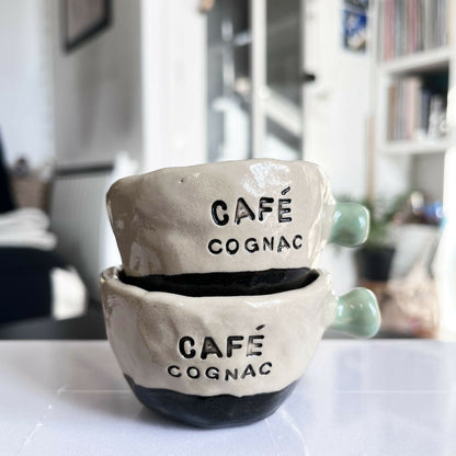 Tasses espresso à messages