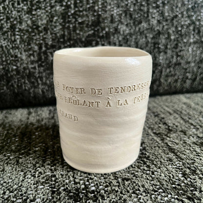 Tasse-poème RIMBAUD Soleil et chair