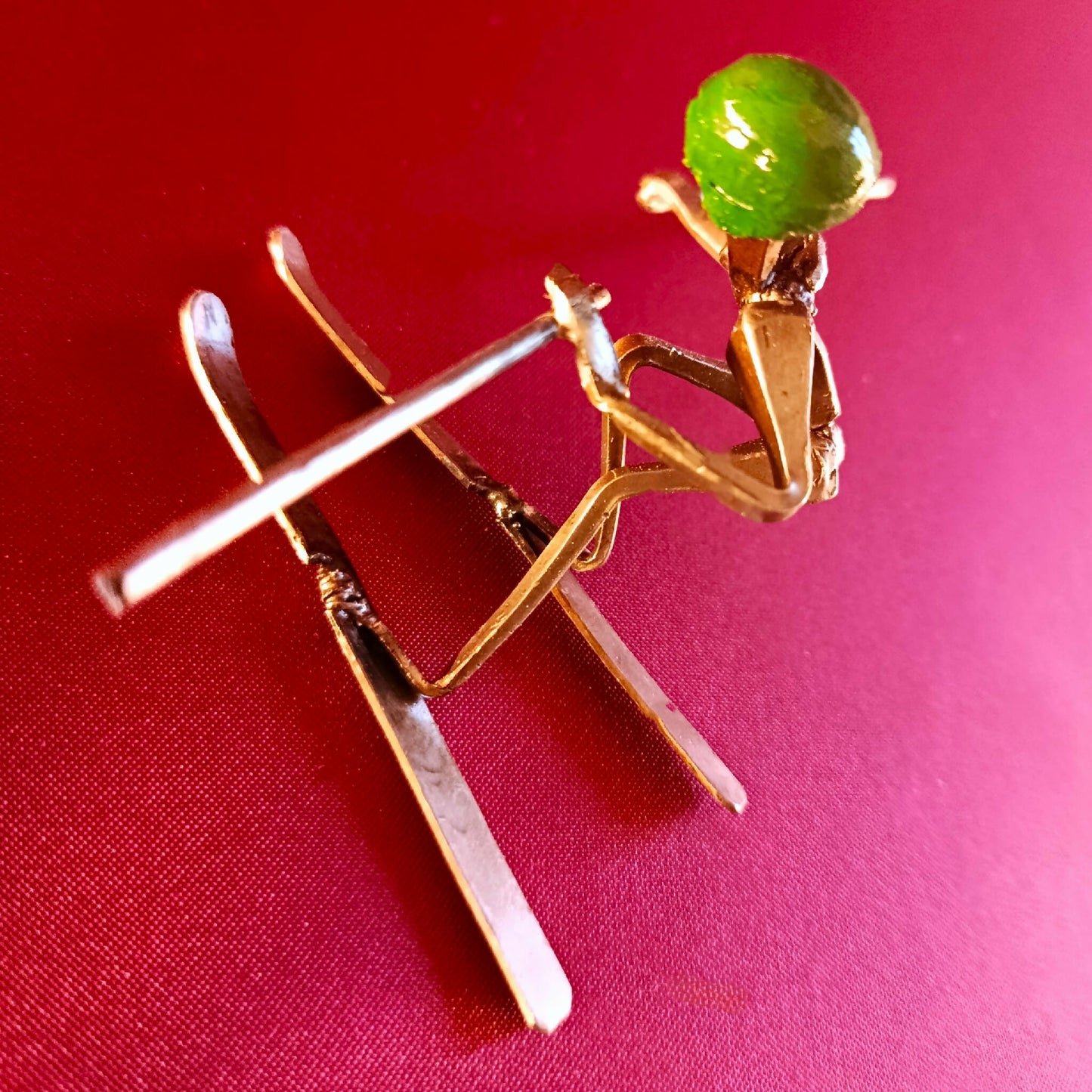 Sculpture - SKI. L'attaque