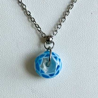 Collier - Artichaut Turquoise - Perle en verre de Murano