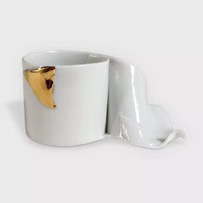 Tasse et soucoupe Ruban