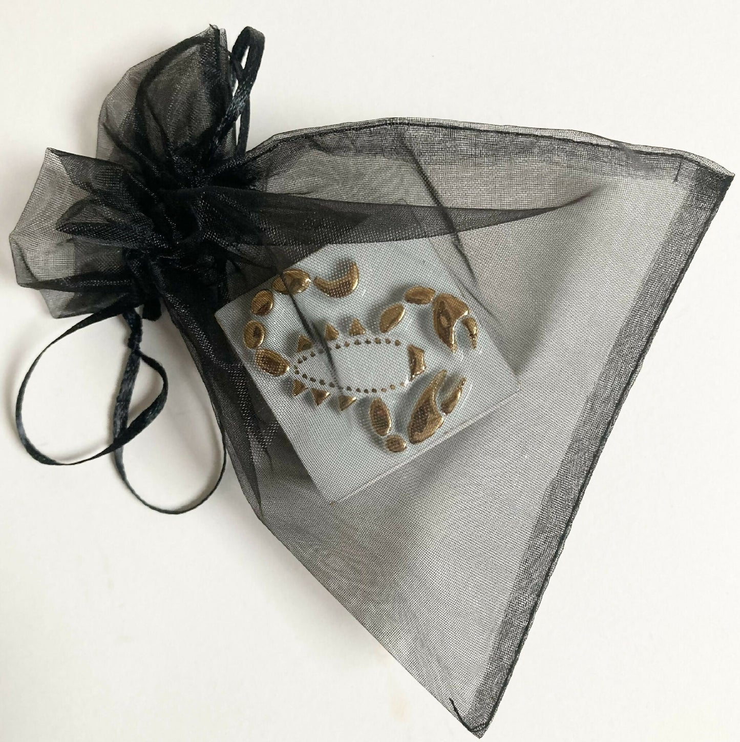 Boite à bijoux "Scorpion" en porcelaine