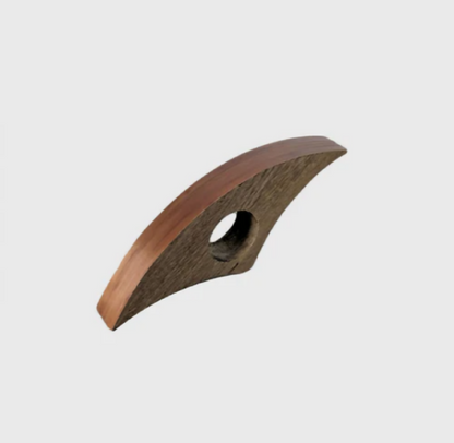 Bague de lecture avec Marqueterie de Paille Cuivre