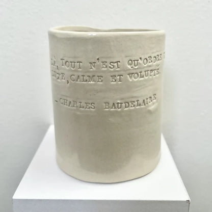 Tasse-poème BAUDELAIRE
