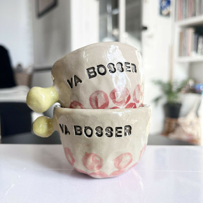 Tasses espresso à messages