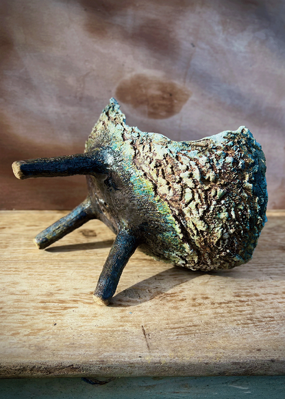 Coupe ou jardinière tripode kusamono SEMERU