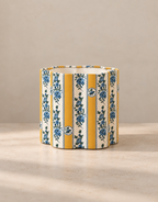 Flora flower-shaped lampshade "sobremonte yellow"