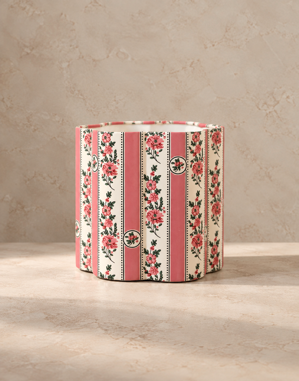 Flora flower-shaped lampshade "sobremonte rose"