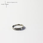 alliance maä en or blanc 18 carats recyclé, modèle morgane, fil enroulé, bague écologique, mariage éthique