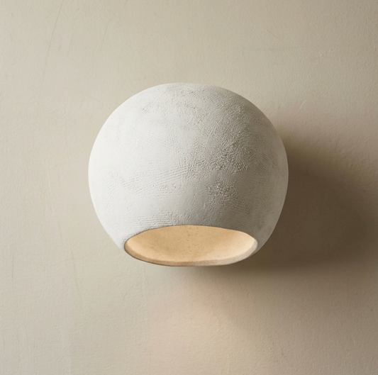 "Bubble" Wall Sconce / Ceramic Decoration