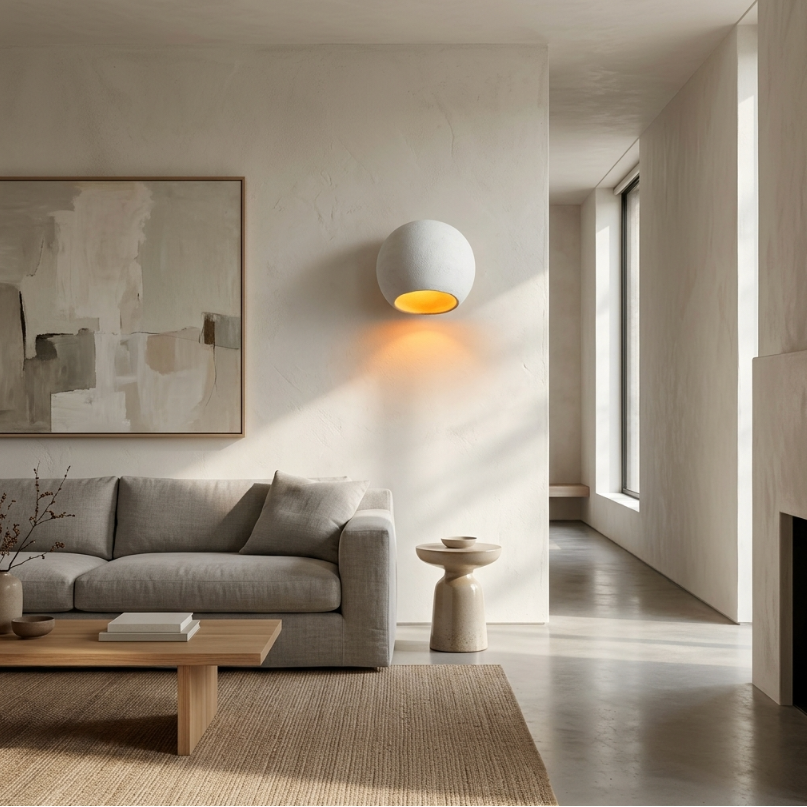 "Bubble" Wall Sconce / Ceramic Decoration