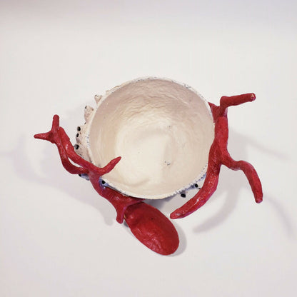 Sculpture - Coupelle et sa cuillère