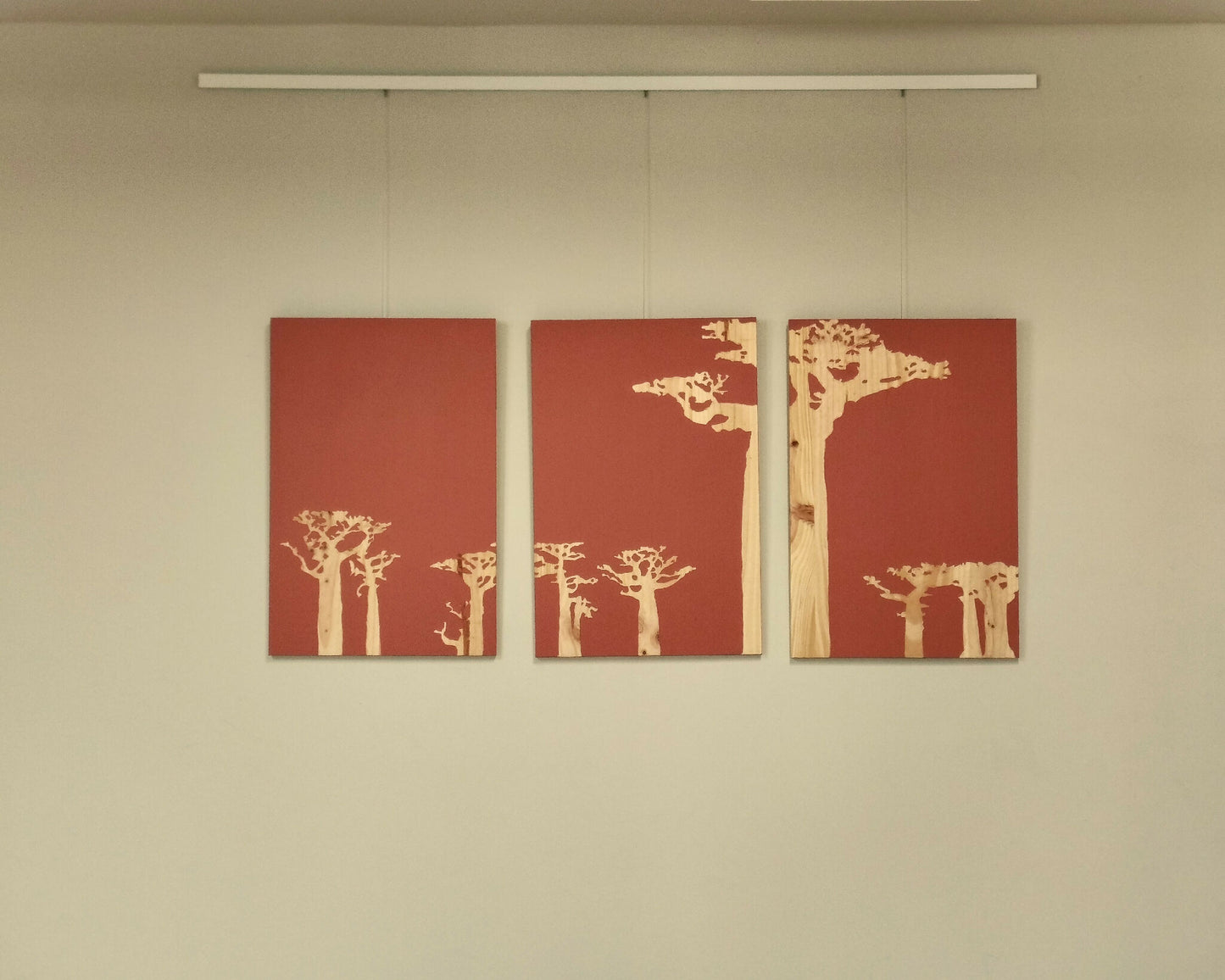 Triptyque - Allée des Baobab