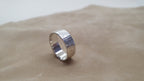 "Sillage" silver ring