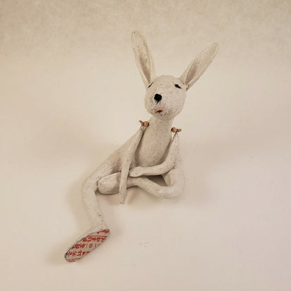 Sculpture - Le lapin blanc