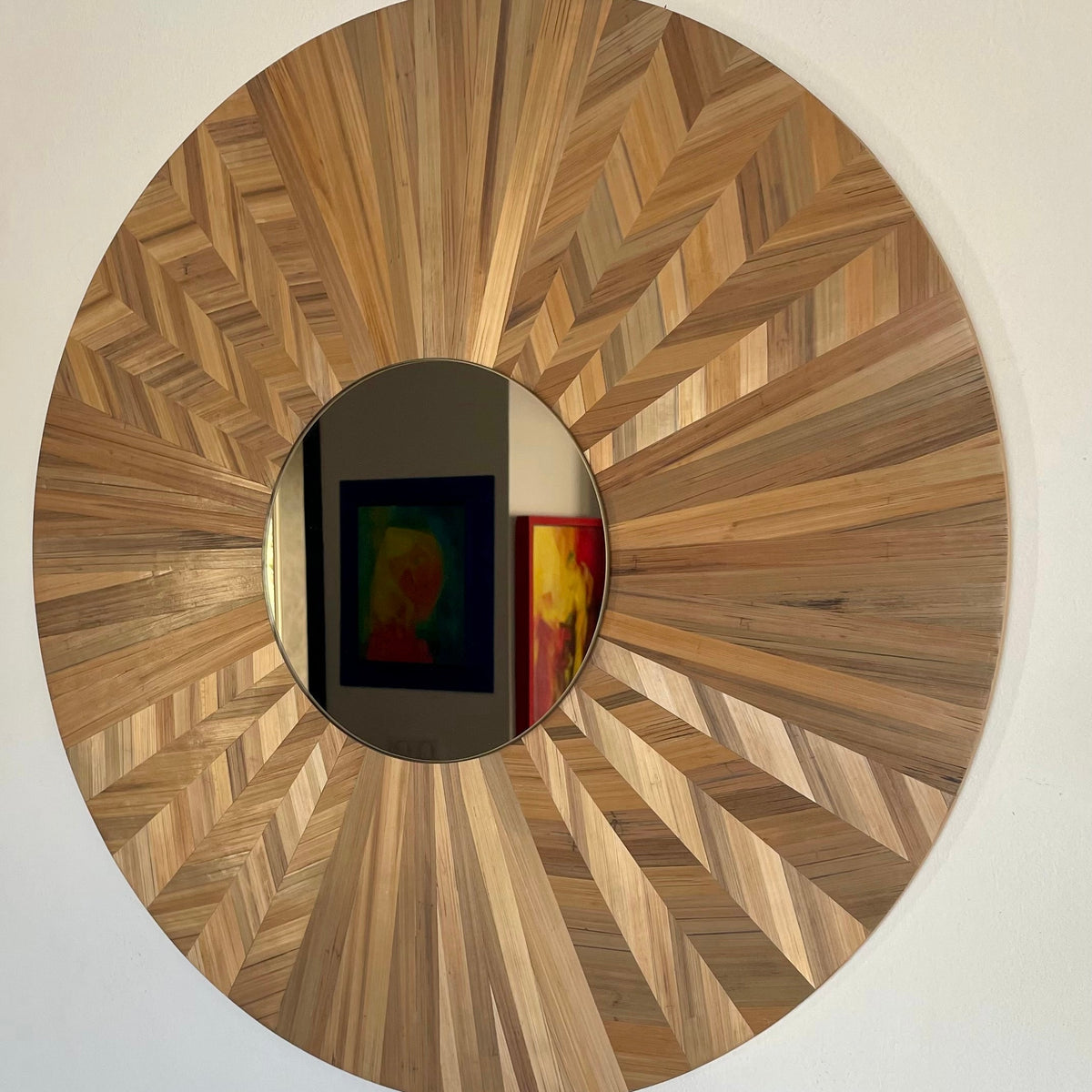 Miroir Rondeur de paille — Grand format