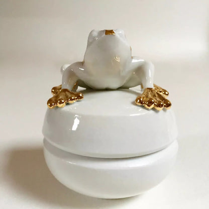 Boite à bijoux grenouille