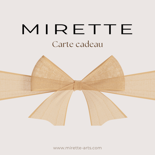 carte cadeau Mirette
