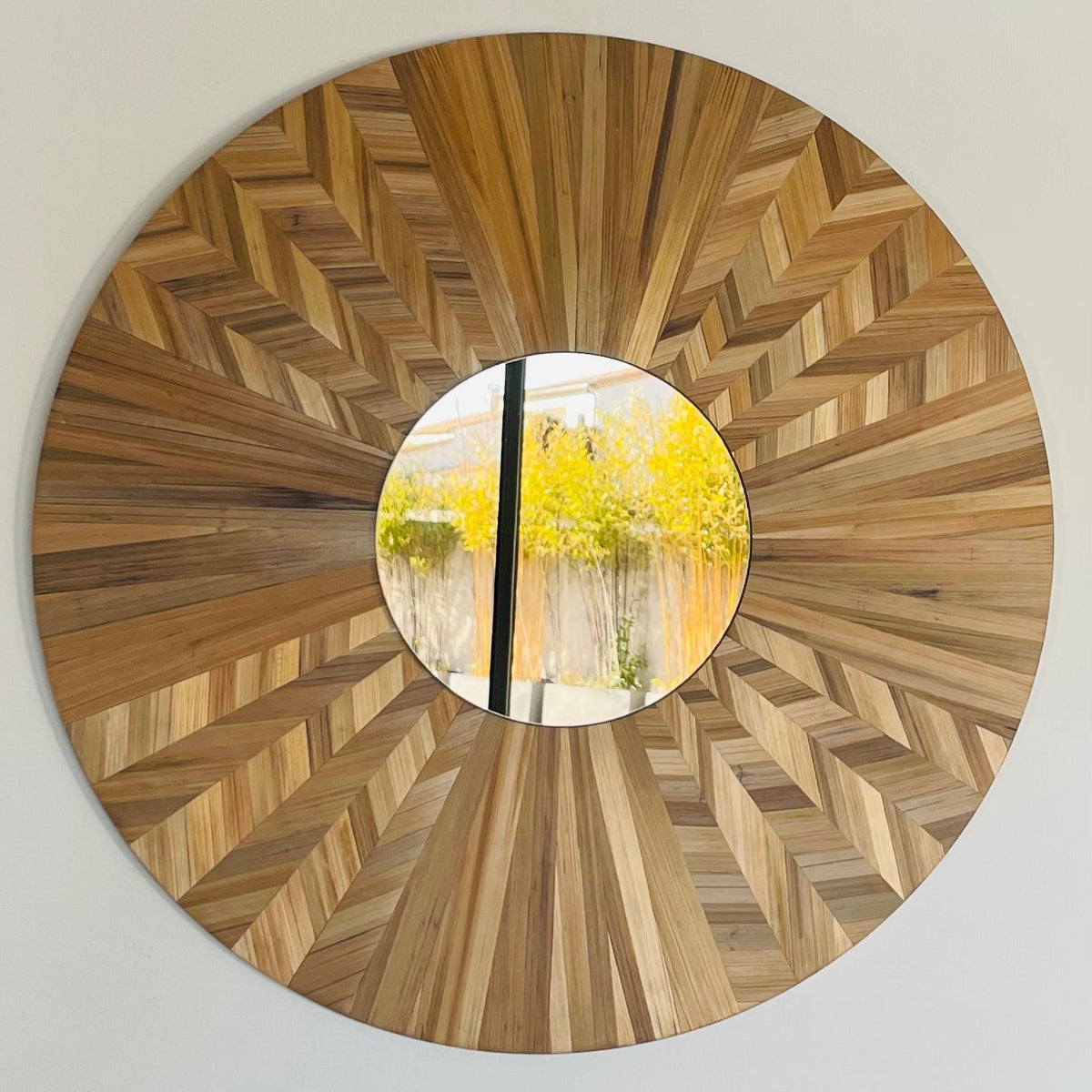 Miroir Rondeur de paille — Grand format