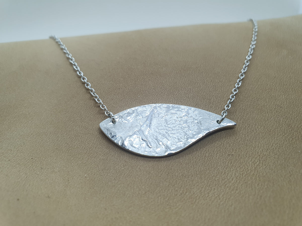 Collier "Pétale" en argent