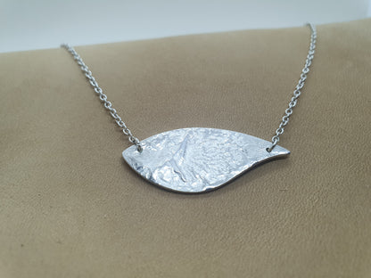 Collier "Pétale" en argent