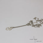 Collier minimaliste en argent massif