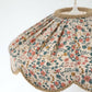 Suspension "Cosette" en Tissu Floral English Garden - Abat-jour Festonné Style Vintage Made in France