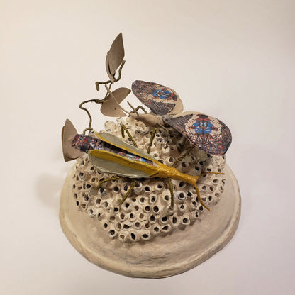 Sculpture - Jardin sous cloche