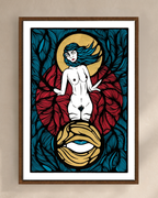 Illustration Perception de Diane Painson, mise en scène murale