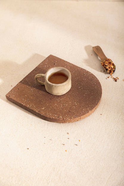 Dessous de plat en béton, fait-main, issue de l'artisanat français