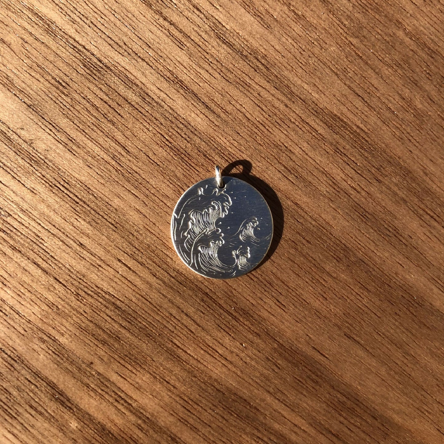 Médaille Vague - Argent 925
