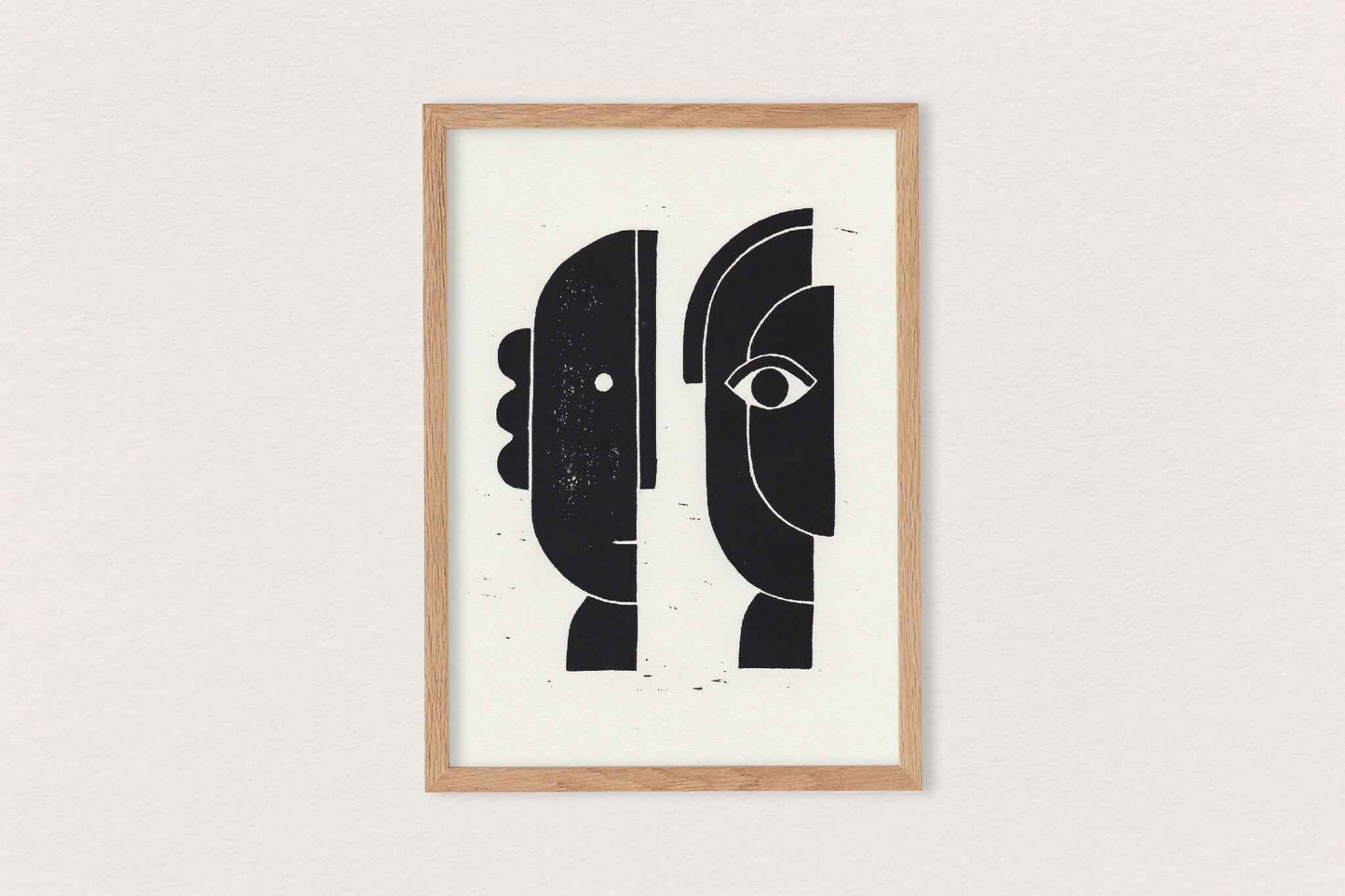 Linogravure - LA CONFIDENCE