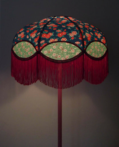 Abat-jour rétro "Malina" en papier japonais.