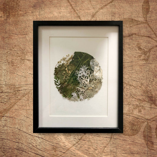 Jardin d'hivers - A4 - fleurs séchées