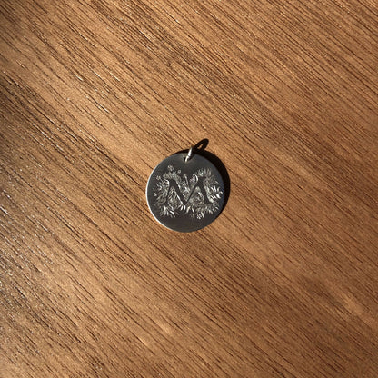 Médaille M - Argent 925