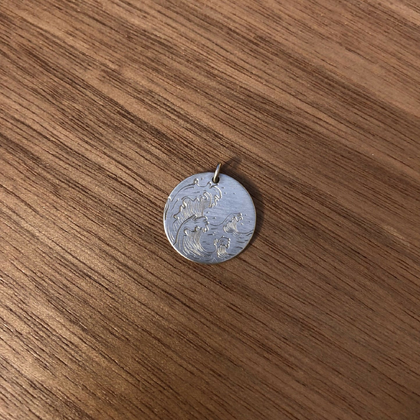 Médaille Vague - Argent 925