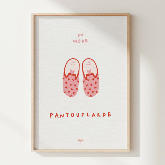 PANTOUFLES POWER ・ Affiche