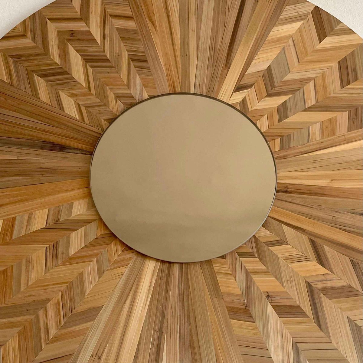 Miroir Rondeur de paille — Grand format