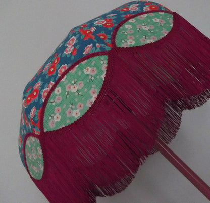 Abat-jour rétro "Malina" en papier japonais.