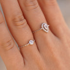 Bague chaine Éclat